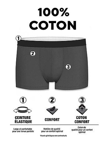 Lot de 4 boxers enfant Looney Tunes Looney Tunes