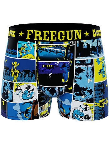Lot de 4 boxers enfant Lucky Luke Freegun