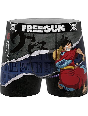 Lot de 4 boxers enfant One Piece Freegun