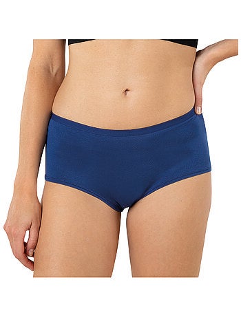 Lot de 4 shortys femme Eco Pack Basic Athena