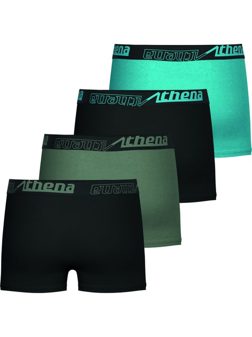 Lot de 4 boxers garçon Ecopack Sport Athena - Kiabi