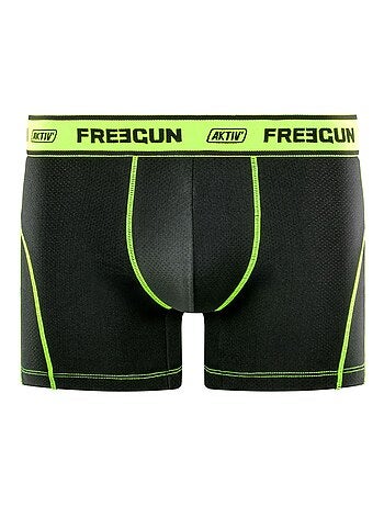 Lot de 4 Boxers homme Aktiv Sport Fluo Freegun