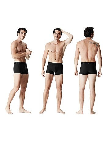 Lot de 4 boxers homme Bruce Pierre Cardin
