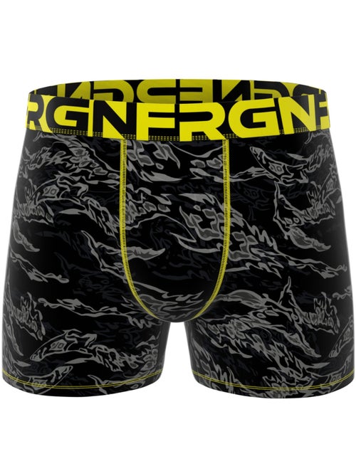 Lot de 4 boxers homme collection frgn style freegun - Kiabi Lot de 4 boxers homme collection frgn style freegun - Kiabi