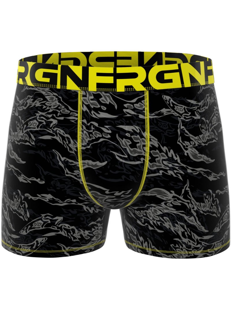 Lot de 4 boxers homme collection frgn style freegun Orange - Kiabi