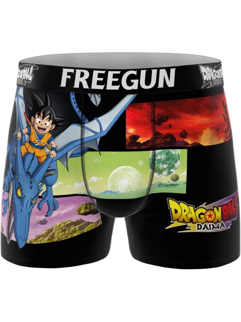 Lot de 4 boxers homme dragon ball daima freegun Orange - Kiabi