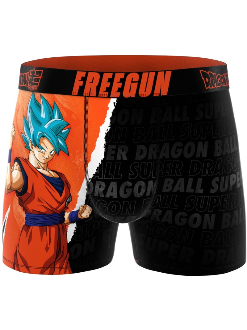 Lot de 4 boxers homme Dragon Ball Super Freegun Violet - Kiabi