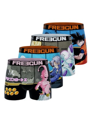 Lot de 4 boxers homme Dragon Ball Z Freegun