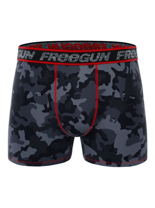 Lot de 4 boxers homme dynamique Freegun - Kiabi