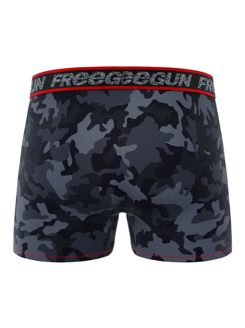 Lot de 4 boxers homme dynamique Freegun - Kiabi