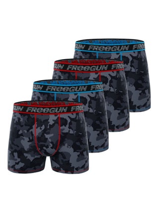 Lot de 4 boxers homme dynamique Freegun