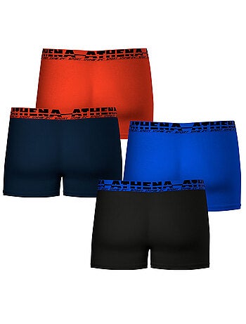 Lot de 4 boxers homme Easy Sport Athena