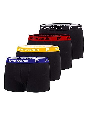 Lot de 4 boxers homme en coton Basic Pierre Cardin