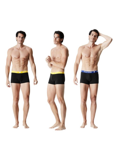 Lot de 4 boxers homme en coton Basic Pierre Cardin - Kiabi