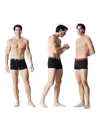 Lot de 4 boxers homme en coton Basic Pierre Cardin