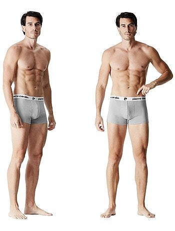 Lot de 4 boxers homme en coton Classic Pierre Cardin