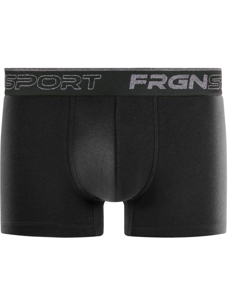 Lot de 4 boxers homme en coton Dynamic Jim Freegun Gris - Kiabi