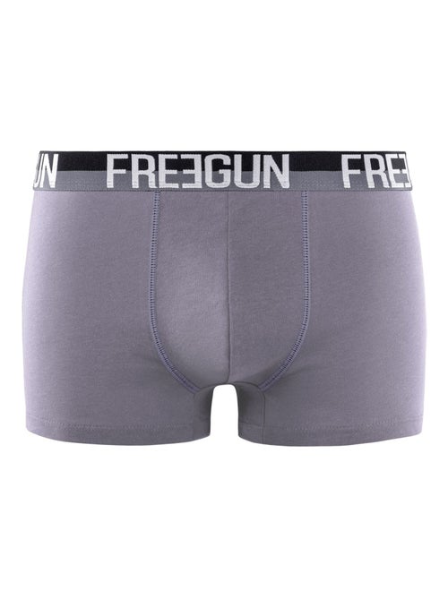 Lot de 4 boxers homme en coton Freegun Freegun - Kiabi