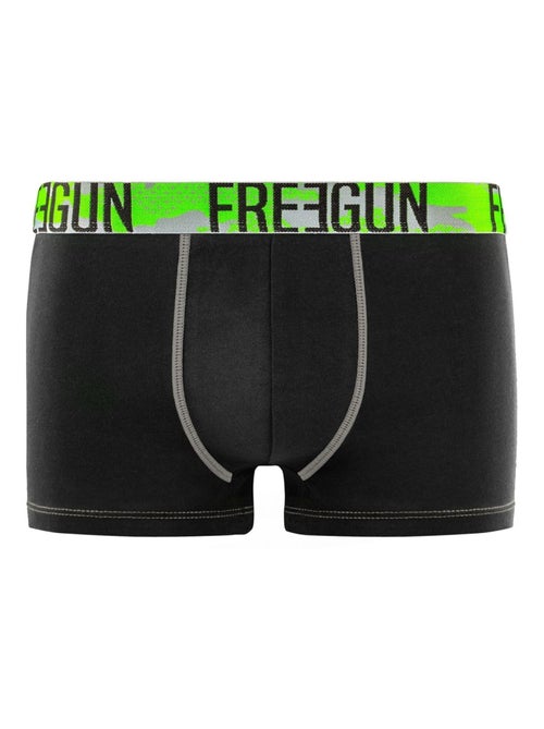 Lot de 4 boxers homme en coton Freegun - Kiabi