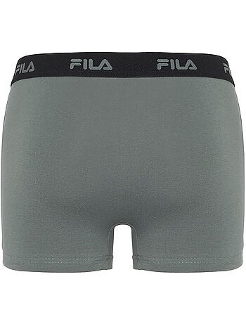 Lot de 4 boxers homme en coton FU5335 et FU5337 Fila