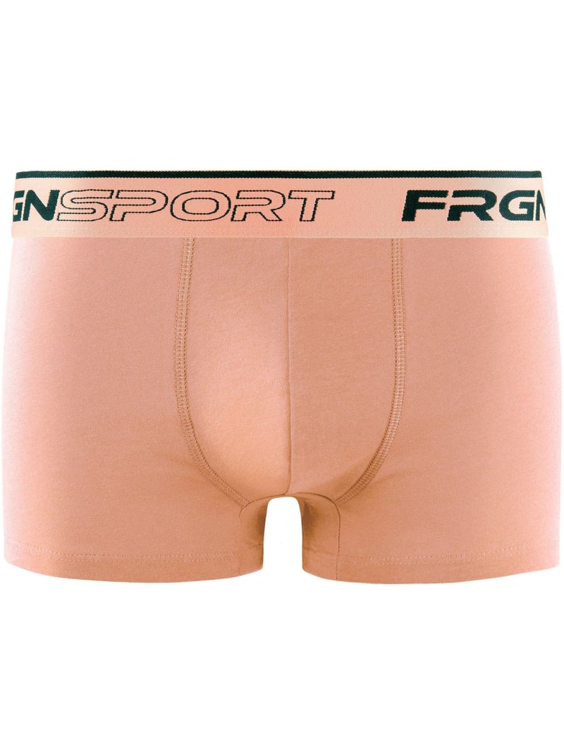 Lot de 4 boxers homme en coton John Pastel Freegun Bleu - Kiabi