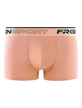 Lot de 4 boxers homme en coton John Pastel Freegun