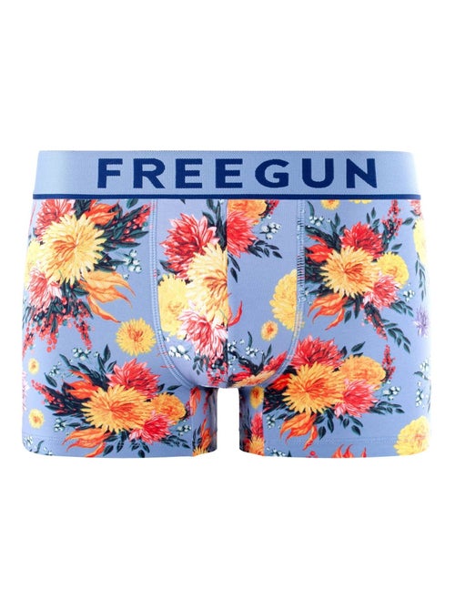 Lot de 4 boxers homme en coton Signature Sergio Freegun - Kiabi