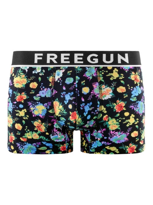 Lot de 4 boxers homme en coton Signature Sergio Freegun - Kiabi