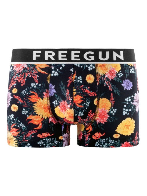 Lot de 4 boxers homme en coton Signature Sergio Freegun - Kiabi