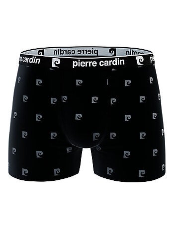 Lot de 4 boxers homme en coton Uni/Imprimé Class Pierre Cardin