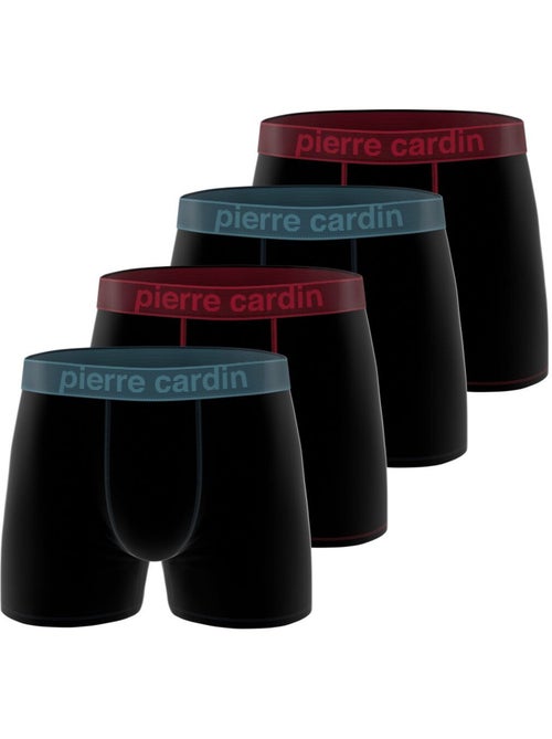 Lot de 4 boxers homme en viscose de bambou Dolce Pierre Cardin - Kiabi