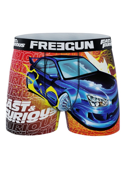 Lot de 4 boxers homme Fast and Furious Freegun - Kiabi