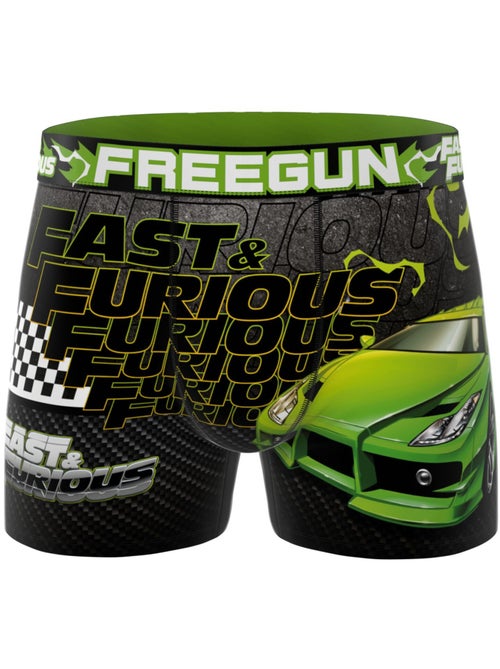 Lot de 4 boxers homme Fast and furious Freegun - Kiabi