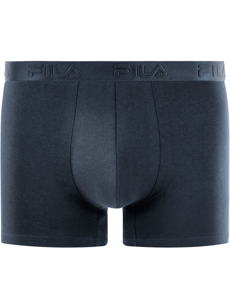 Lot de 4 boxers homme Fila FU5381 Fila Noir - Kiabi