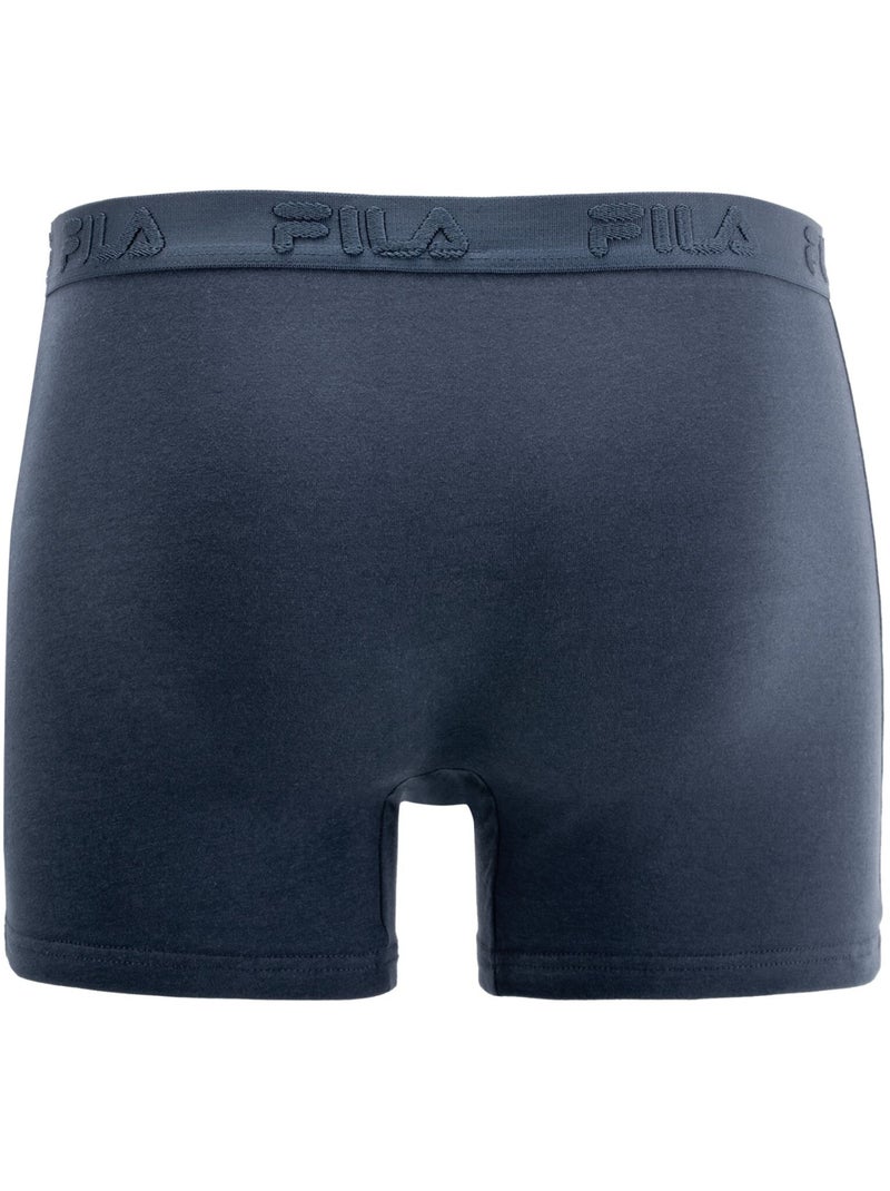 Lot de 4 boxers homme Fila FU5381 Fila Noir - Kiabi