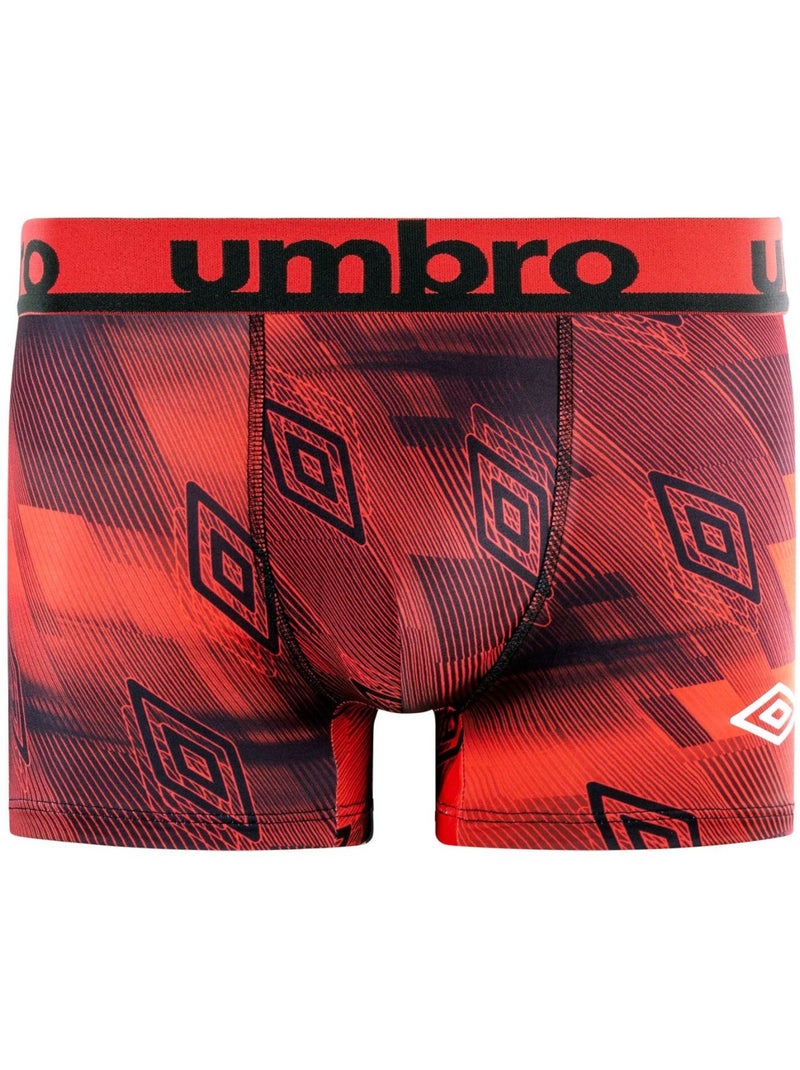Lot de 4 Boxers homme imprimé Sublimation Umbro Gris - Kiabi