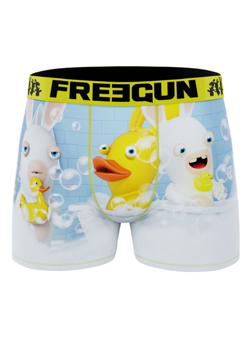 Lot de 4 boxers homme Lapins Crétins Freegun - Kiabi