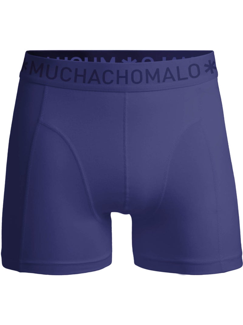 Lot de 4 boxers homme Muchachomalo Noir Bleu - Kiabi