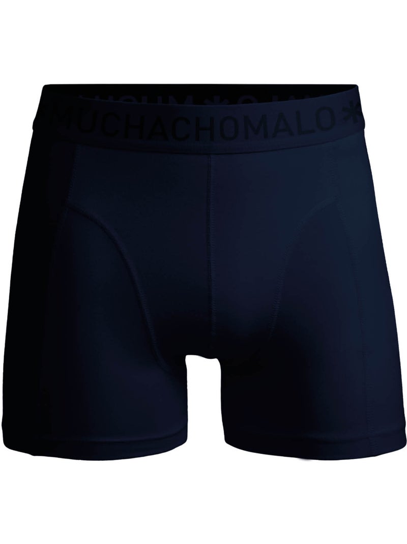Lot de 4 boxers homme Muchachomalo Noir / Bleu / Vert - Kiabi