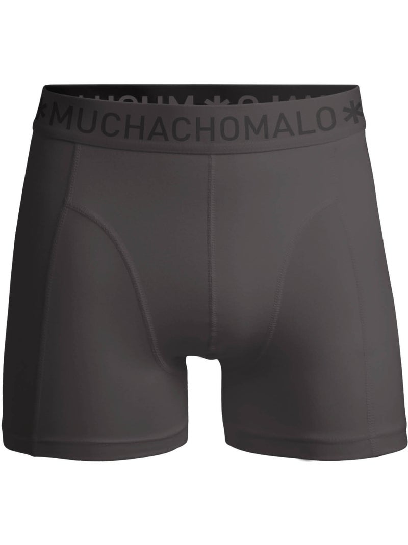 Lot de 4 boxers homme Muchachomalo Noir Gris - Kiabi