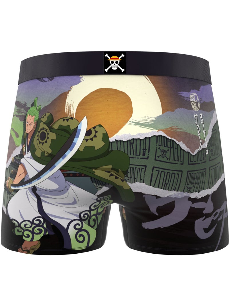Lot de 4 boxers homme One Piece Freegun Rouge - Kiabi