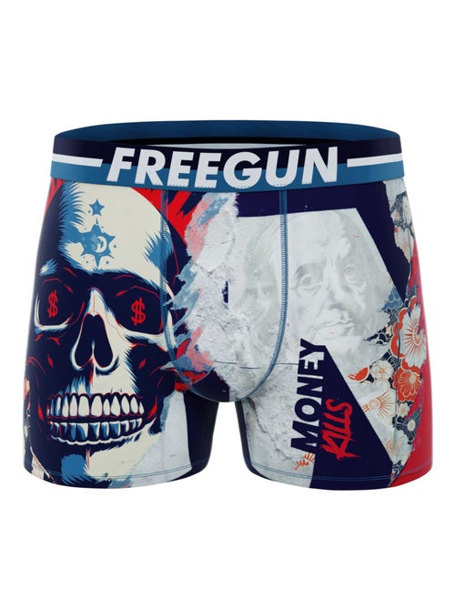 Lot de 4 boxers homme Pop Art Style  Freegun - Kiabi