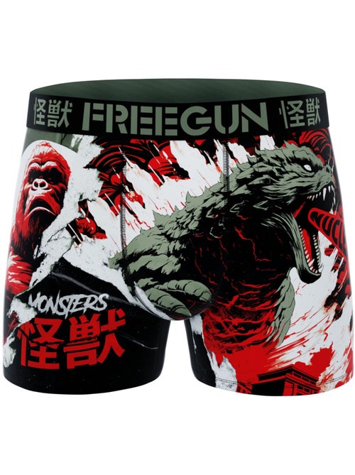 Lot de 4 boxers homme Pop Art Style  Freegun - Kiabi