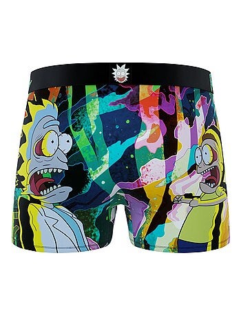 Lot de 4 Boxers homme Rick and Morty G1 Freegun