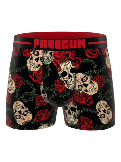 Lot de 4 boxers homme Rock Da Summer  Freegun - Kiabi