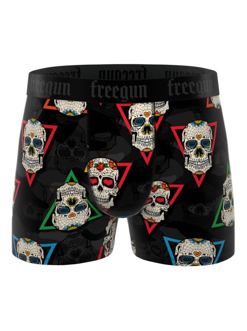 Lot de 4 boxers homme Rock Da Summer  Freegun - Kiabi