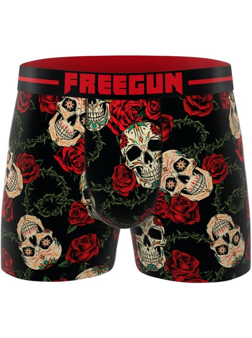 Lot de 4 boxers homme Rock Da Summer  Freegun - Kiabi