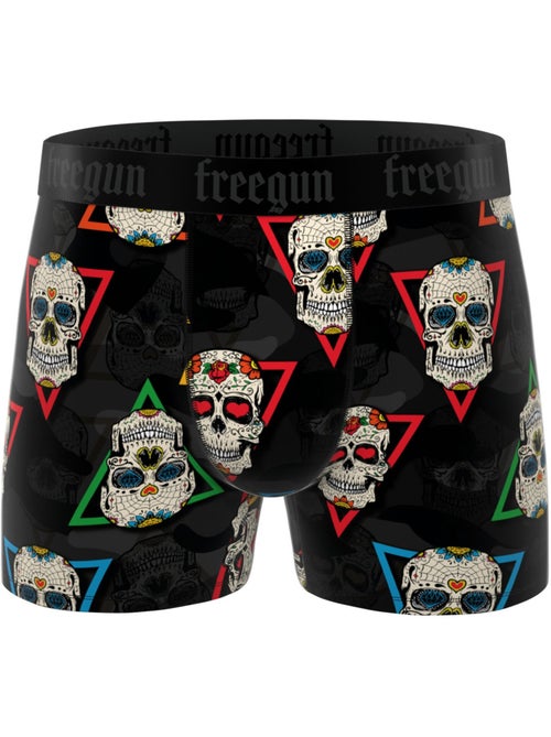 Lot de 4 boxers homme Rock Da Summer  Freegun - Kiabi