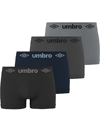 Lot de 4 boxers homme sans couture seamless umbro