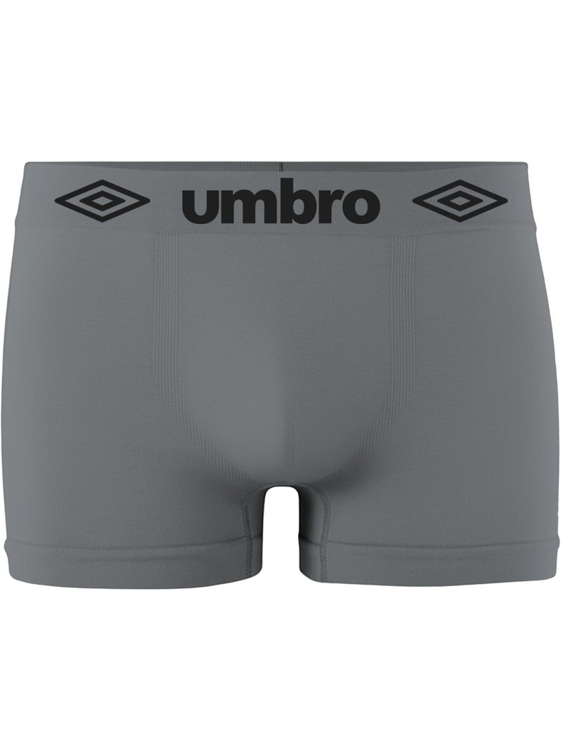 Lot de 4 boxers homme sans couture seamless umbro Vert kaki - Kiabi